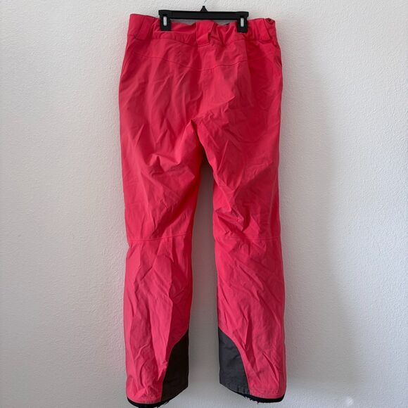 Salomon Clima Pro Storm Softshell Ski SnowBoard Snow Pants Womens LG Salmon Pink - Picture 2 of 8